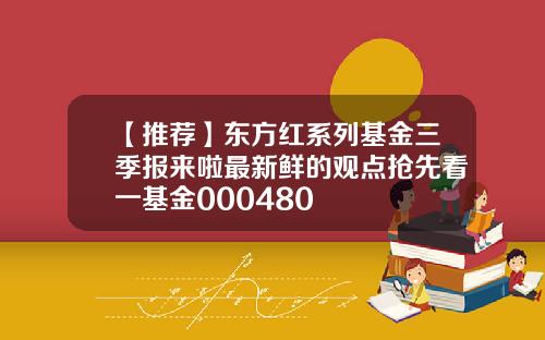 【推荐】东方红系列基金三季报来啦最新鲜的观点抢先看一基金000480