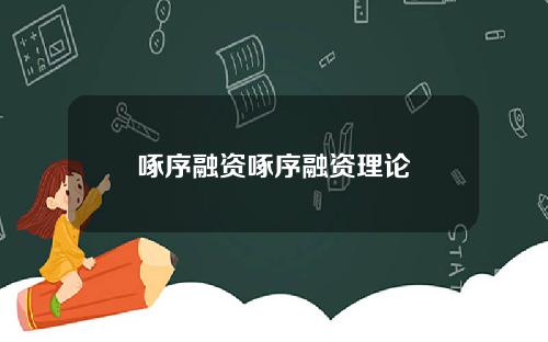啄序融资啄序融资理论