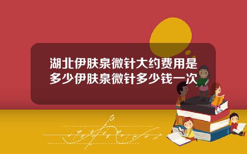 湖北伊肤泉微针大约费用是多少伊肤泉微针多少钱一次