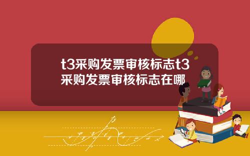 t3采购发票审核标志t3采购发票审核标志在哪